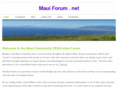 mauiforum.net