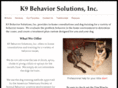 k9behaviorsolutionsinc.com