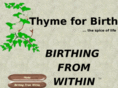 thymeforbirth.com