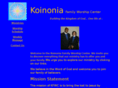 koinoniafamilyworshipcenter.org