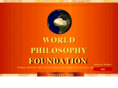 worldphilosophyfoundation.com