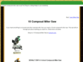 10compoundmitersaw.com