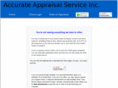 accurateappraisalserviceinc.com