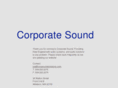 corpsoundsolutions.com