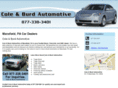 coleandburdauto.com