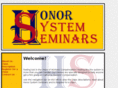 honorsystemseminars.com