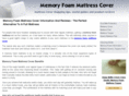 memoryfoammattresscover.net