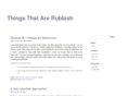 thingsthatarerubbish.com
