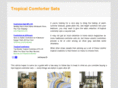 tropicalcomfortersets.com