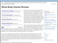 wholebodycleansereviews.com