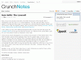 crunchnotes.com