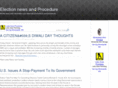 electionprocedure.com