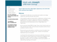 mathwithjoseph.com
