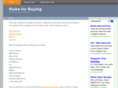 buyingrules.com