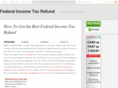 federalincometaxrefund.net
