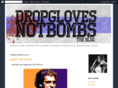 dropglovesnotbombs.com