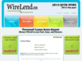 wirelend.com