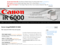 canonir6000.com