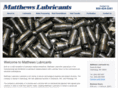 matthewslubricants.com