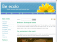 be-ecolo.com