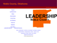 leadershipnoblecounty.com