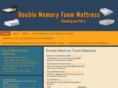 doublememoryfoammattress.net
