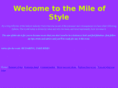 mileofstyle.com