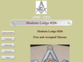 modestomasoniclodge.org