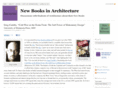 newbooksinarchitecture.com