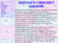 donnascrochetshoppe.com