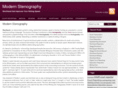 modernstenography.com