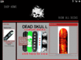 deadskullskateboards.com