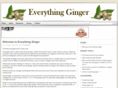 everythinginger.com