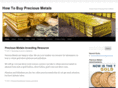 howtobuypreciousmetals.com