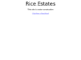 rice-estates.com