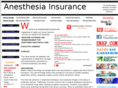 anesthesiainsurance.net