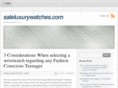 saleluxurywatches.com