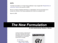 newformulation.org