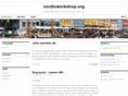nordicworkshop.org