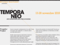 temporaneoart.org
