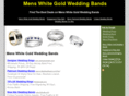 menswhitegoldweddingbands.info