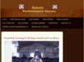 dakotaperformancehorses.com
