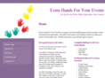 extrahandsforyourevents.com