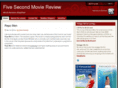 fivesecondmoviereview.com