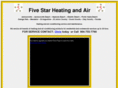fivestarheatingandair.com