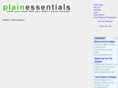 plainessentials.com