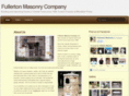 fullertonmasonry.com