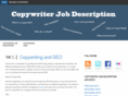 copywriterjobdescription.com