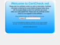 certcheck.net