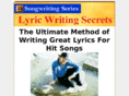 lyricwritingsecrets.com